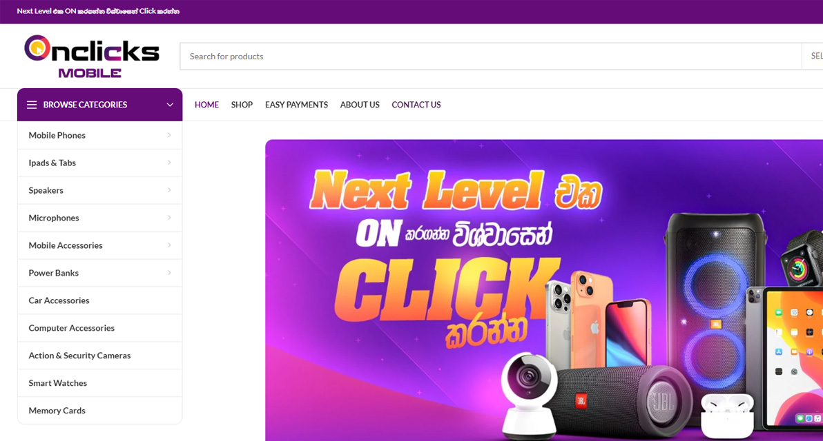 Onclicks Mobile Store